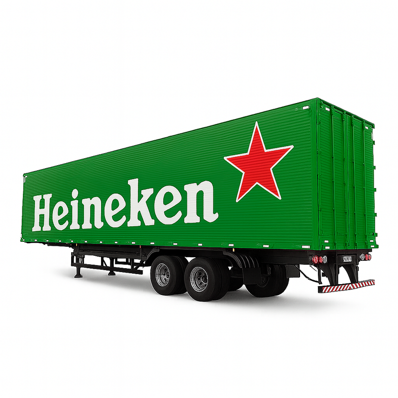 Miniatura Realista de Controle Remoto Caminhão Scania S540 6X4 + Carreta de Brinde (QUEIMA DE ESTOQUE)